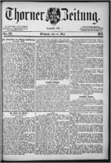 Thorner Zeitung 1882, Nro. 108