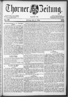 Thorner Zeitung 1882, Nro. 110