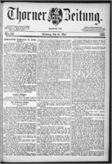 Thorner Zeitung 1882, Nro. 112