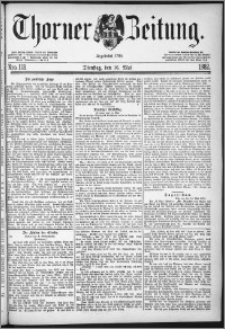 Thorner Zeitung 1882, Nro. 113