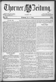 Thorner Zeitung 1882, Nro. 114