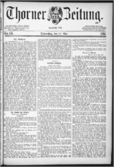 Thorner Zeitung 1882, Nro. 115
