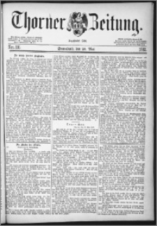 Thorner Zeitung 1882, Nro. 116