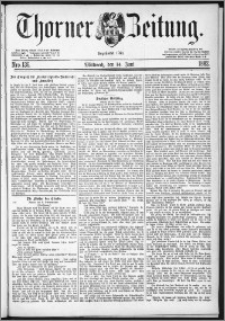 Thorner Zeitung 1882, Nro. 136