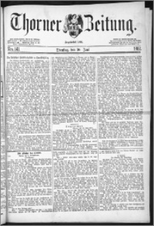 Thorner Zeitung 1882, Nro. 141