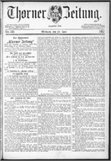 Thorner Zeitung 1882, Nro. 148
