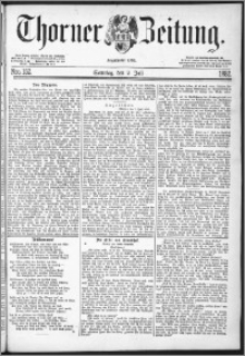 Thorner Zeitung 1882, Nro. 152