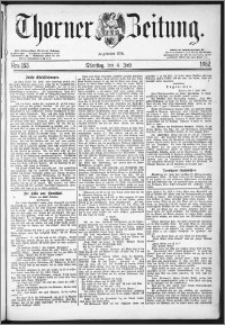 Thorner Zeitung 1882, Nro. 153