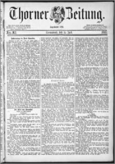 Thorner Zeitung 1882, Nro. 163
