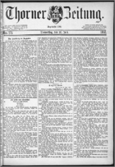 Thorner Zeitung 1882, Nro. 173