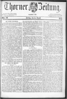 Thorner Zeitung 1882, Nro. 186