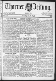 Thorner Zeitung 1882, Nro. 188