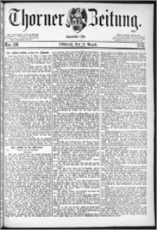 Thorner Zeitung 1882, Nro. 190