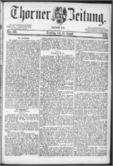 Thorner Zeitung 1882, Nro. 195