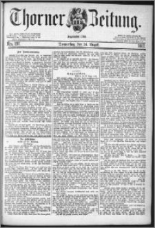 Thorner Zeitung 1882, Nro. 197