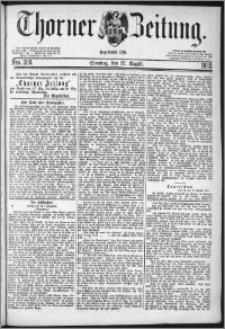 Thorner Zeitung 1882, Nro. 200