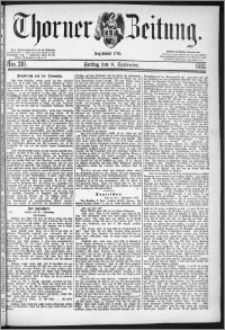 Thorner Zeitung 1882, Nro. 210