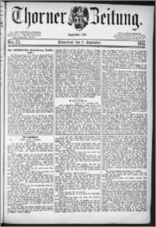 Thorner Zeitung 1882, Nro. 211