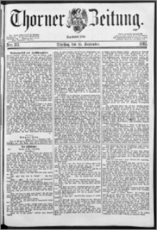 Thorner Zeitung 1882, Nro. 213