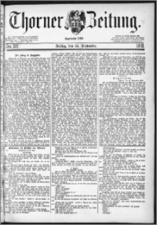 Thorner Zeitung 1882, Nro. 222