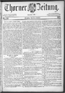 Thorner Zeitung 1882, Nro. 242 + Beilage
