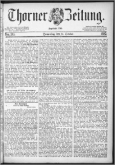 Thorner Zeitung 1882, Nro. 245