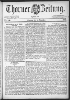 Thorner Zeitung 1882, Nro. 266 + Beilage