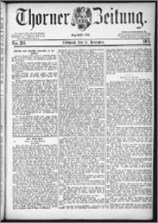 Thorner Zeitung 1882, Nro. 268