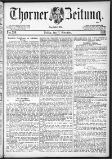 Thorner Zeitung 1882, Nro. 270