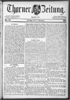 Thorner Zeitung 1882, Nro. 272 + Beilage