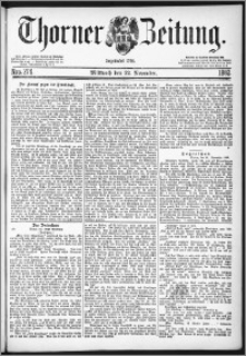 Thorner Zeitung 1882, Nro. 274