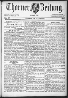 Thorner Zeitung 1882, Nro. 277
