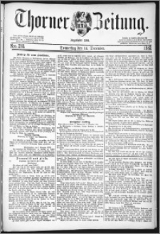 Thorner Zeitung 1882, Nro. 293