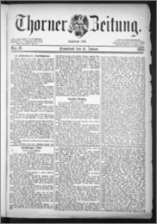 Thorner Zeitung 1883, Nro. 10