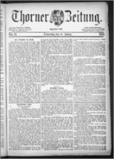 Thorner Zeitung 1883, Nro. 14