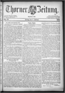 Thorner Zeitung 1883, Nro. 33