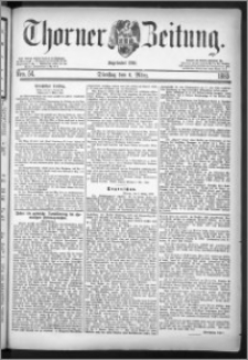 Thorner Zeitung 1883, Nro. 54
