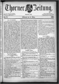 Thorner Zeitung 1883, Nro. 61