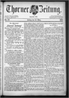 Thorner Zeitung 1883, Nro. 69