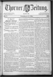 Thorner Zeitung 1883, Nro. 72