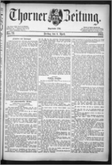 Thorner Zeitung 1883, Nro. 79