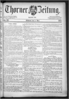 Thorner Zeitung 1883, Nro. 100