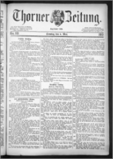 Thorner Zeitung 1883, Nro. 103 + Beilage