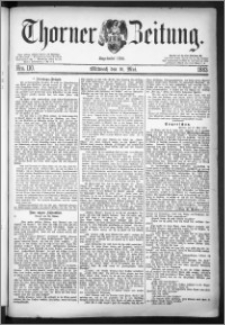 Thorner Zeitung 1883, Nro. 110
