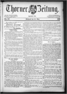 Thorner Zeitung 1883, Nro. 122