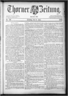 Thorner Zeitung 1883, Nro. 138 + Extra-Beilage