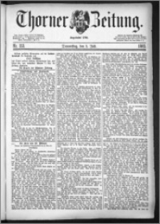 Thorner Zeitung 1883, Nro. 153