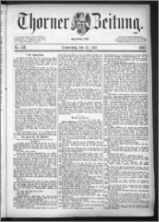 Thorner Zeitung 1883, Nro. 159