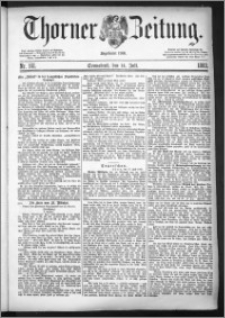 Thorner Zeitung 1883, Nro. 161