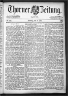 Thorner Zeitung 1883, Nro. 162